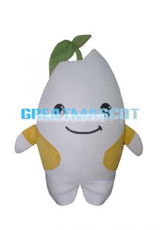Adult Best White Radish Cartoon Lightweight Mascot Costume