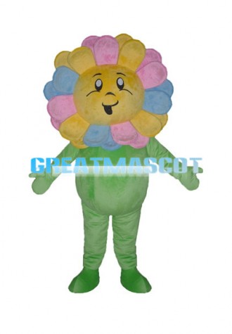 Lovely Flower Cartoon Mascot Costume