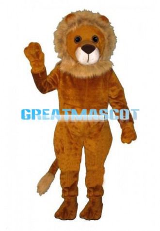 Friendly Lion Mascot Adult Costume