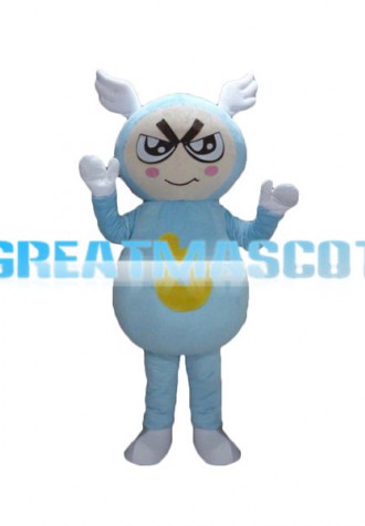 Cute Cartoon Boy Mascot Adult Costume 