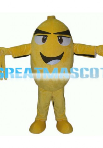 Huge Cartoon Lemon Lightweight Mascot Adult Costume 