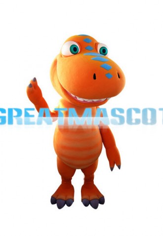 Lively Buddy the Young Tyrannosaurus Mascot Costume