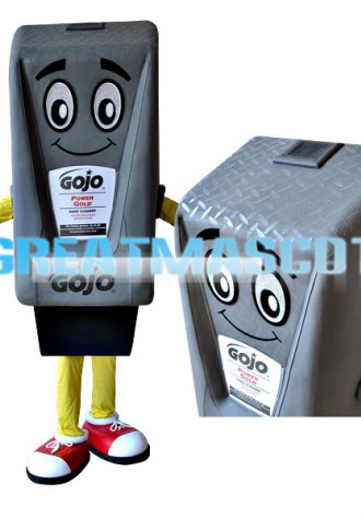 Lightweight Cartoon Gojo Soap Dispenser Mascot Adult Costume