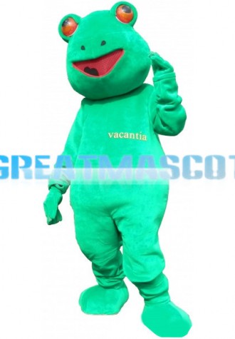Giant Frog Mascot Adult Costume 