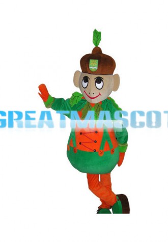 Cute Boy Mascot Fancy Dress Costume