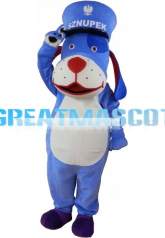 Police Dog Sznupek Mascot Costume