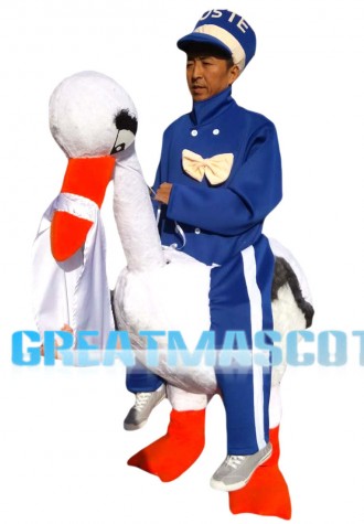 Big Mouth Pelican Mascot Costume
