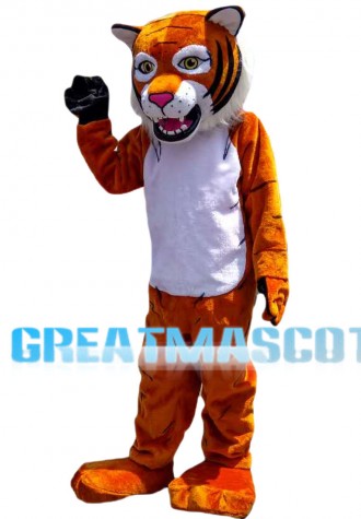 Tiger On Hips Mascot Costume