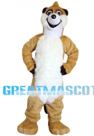 Moving Brown Raccoon Mascot Costume