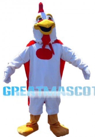 Superman Chicken Mascot Costume