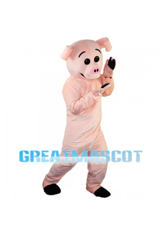 Stupid Pink Pig Mascot Costume