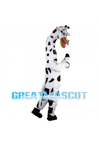 Funny Giraffe Twisting Head Mascot Costume