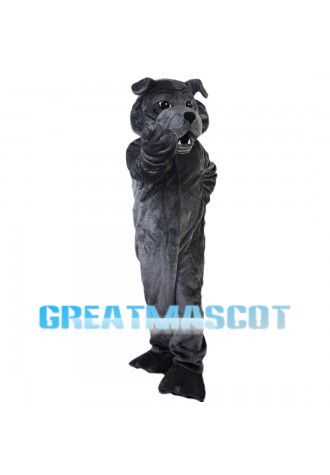 Sinister Grey Wolf Mascot Costume
