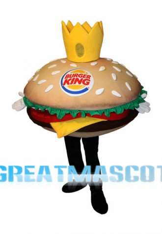 Huge Beef Burger Mascot Costume