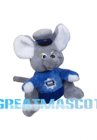 Grey Small Mouse Mascot Costume
