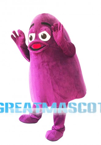 Purple Potato Mascot Costume
