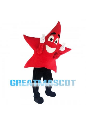Red Pentagram Mascot Costume