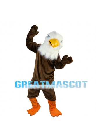 White Head Beaked Eagle Mascot Costume