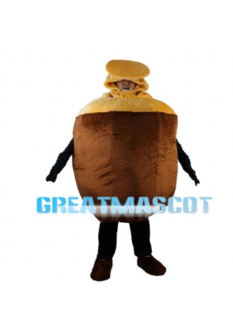 Plump Acorn Mascot Costume