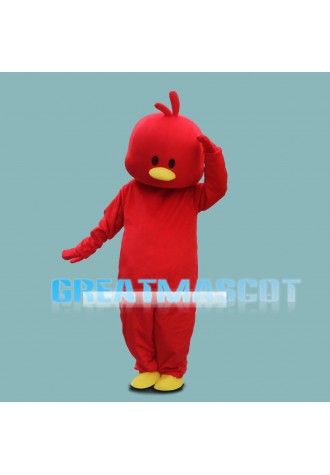 Adult Dancing Colorful Duck Mascot Costume