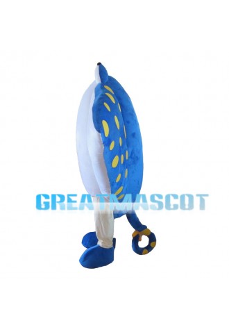Flat Cartilage Skate Mascot Costume