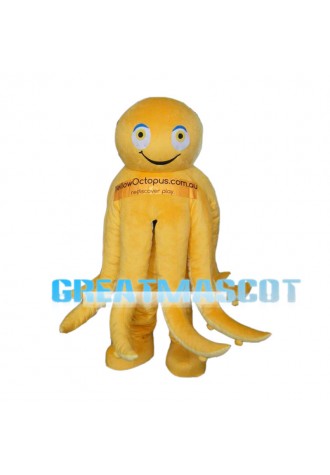 Colorful Cartoon Octopus Mascot Costume