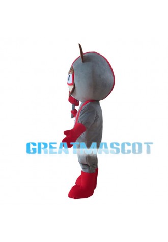 Cartoon Unlocker Holding Sign Mascot Costume