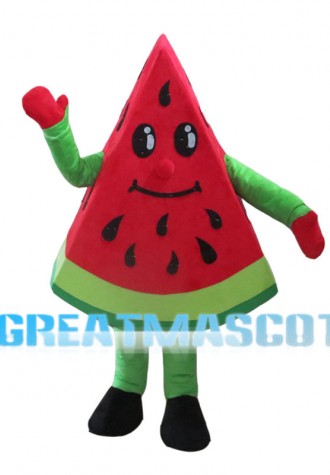 Fresh Sweet Slice Watermelon Mascot Costume