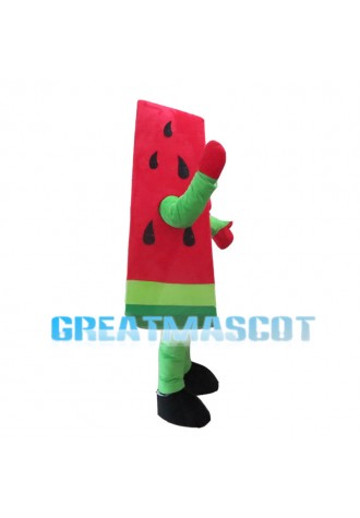 Fresh Sweet Slice Watermelon Mascot Costume