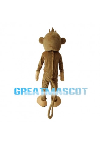 Naughty Monkey With Long Tail Mascot Costume