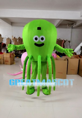 Agile Octopus Mascot Costume