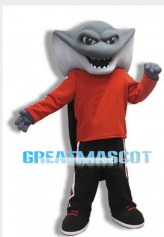High School Football Stingray Mascot Costume