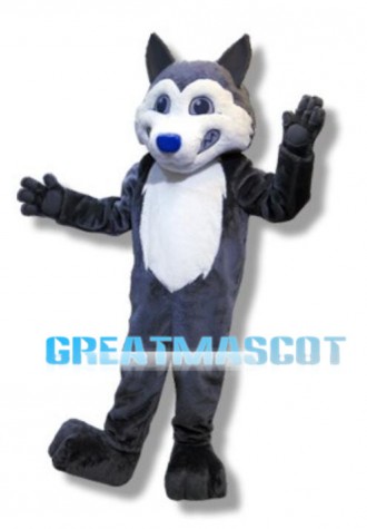 Morgan School Husky Mascot Costume 