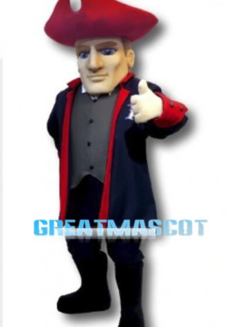Patriot  High School Pioneer Mascot Costume