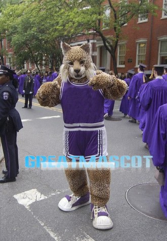 University Bobcat Mascot Costume