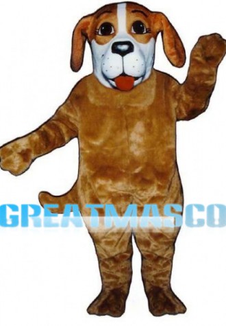 Lovely Hound Dog Mascot Costume For Adult