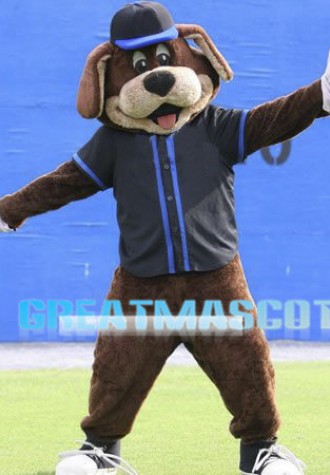 Baseball Dog High School Mascot Adult Costume