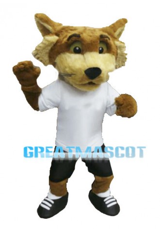 Sport Fox Mascot Adult Costume