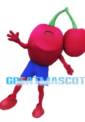 Deluxe Cherry Mascot Adult Costume