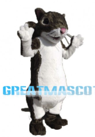 Grey Mouse Animal Mascot Costume
