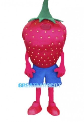 Strawberry Lightweight Mascot Adult Costume