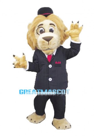 Solicitor Lion Mascot Adult Costume