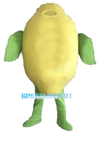 Lightweight Lemon Mascot Costume 