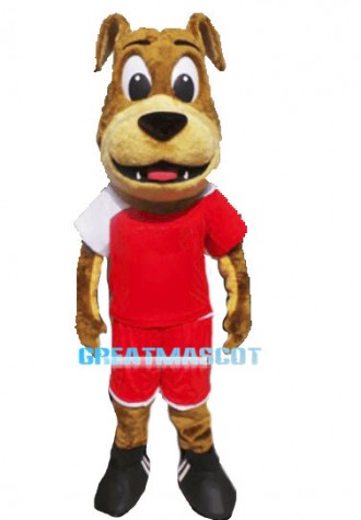 Sport Bulldog Mascot Costume