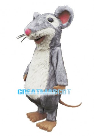 Gray Rat Animal Mascot Costume 
