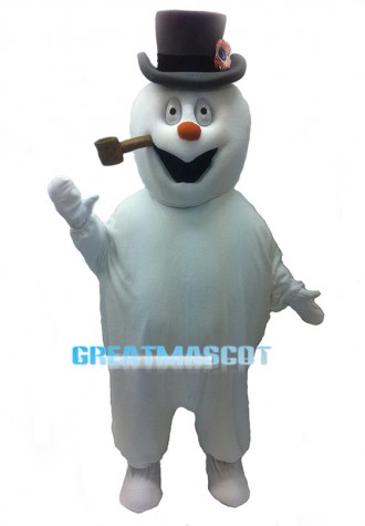 Frosty The Snowman Mascot Adult Costume 