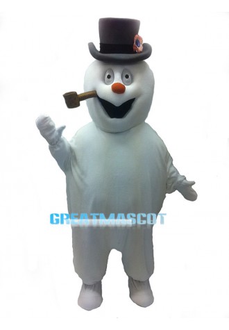 Frosty The Snowman Mascot Adult Costume 