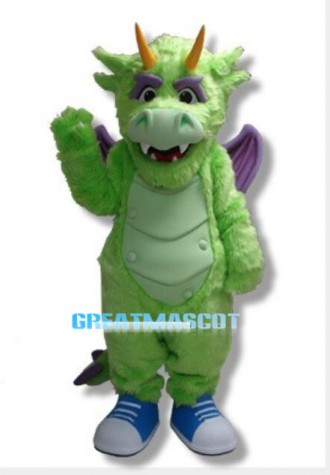 Friendly Starz The Dragon Mascot Costume