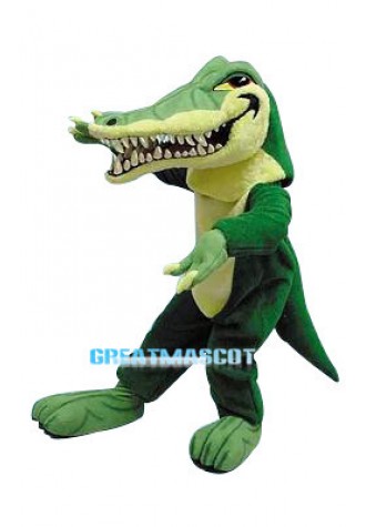 Advanced Custom Green Crocodile Mascot Costume 