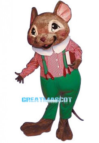 Rat Scholar Mascot Costume